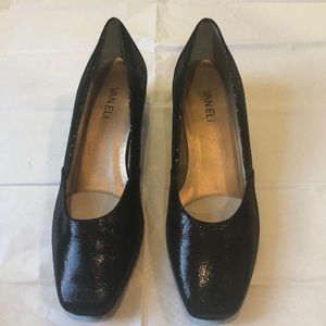 Vaneli crocodile patents heels